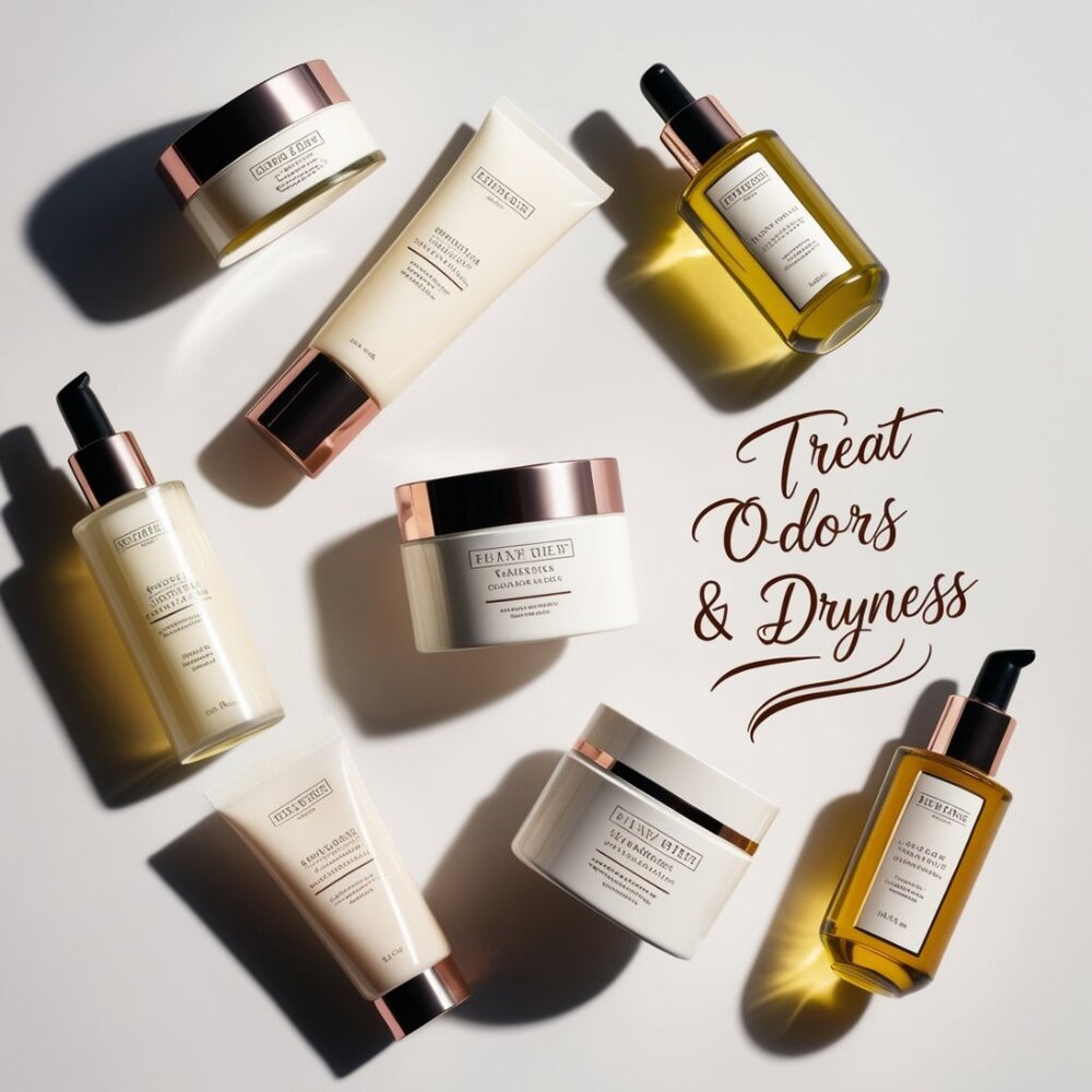 Treat Odors & Dryness: Beautique Goal's Body Deodorizer Collection Set